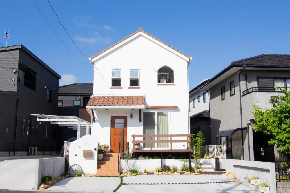 東海市　注文住宅　ウッドデッキ