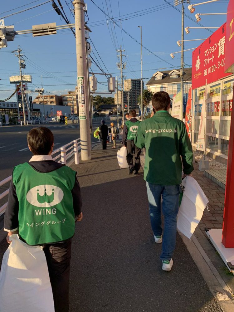 東海市　知多市　太田川　ウインググループ　ゴミ拾い　清掃活動