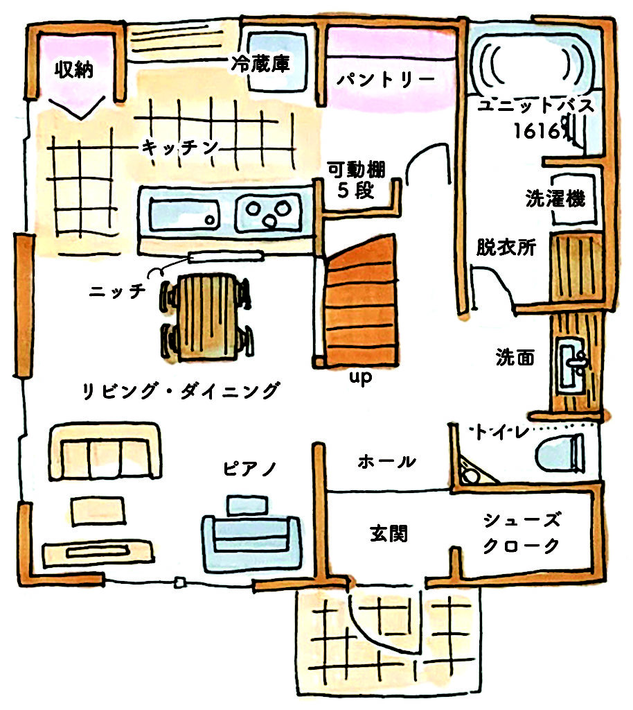 設計士・齊藤による間取りプランのプレゼンテーション